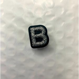 Letter B Croc Charm